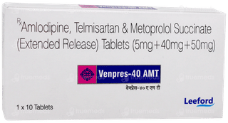 Venpres 40 Amt Tablet 10